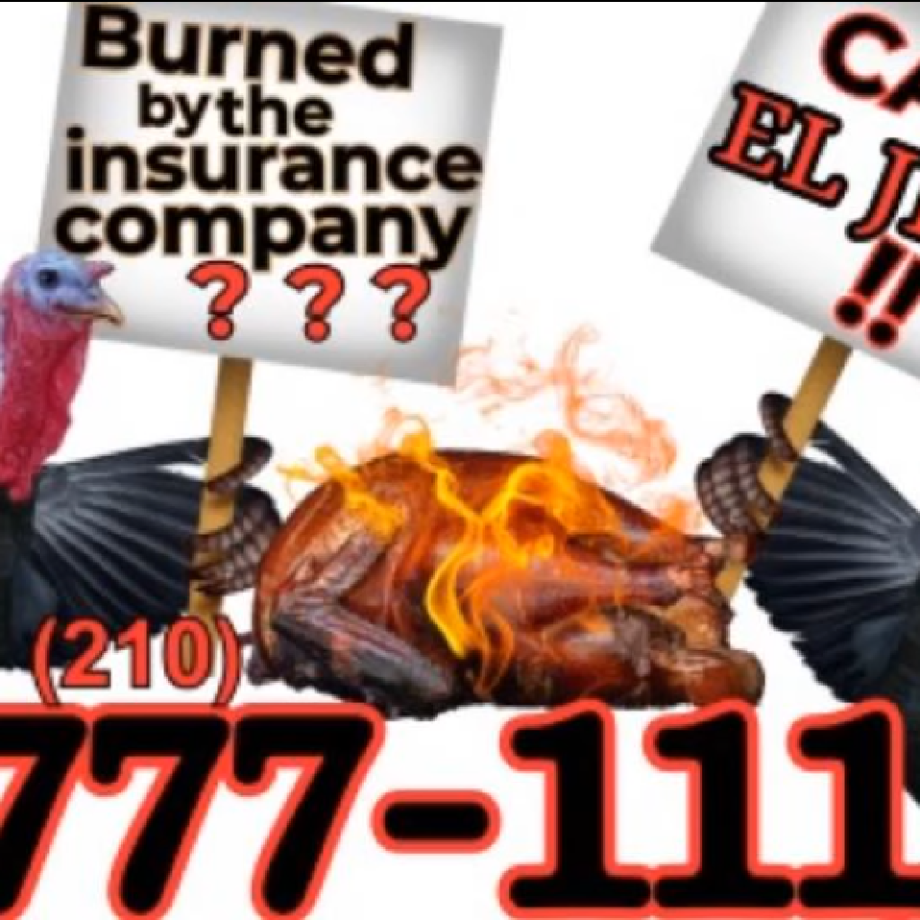 Don't let insurance companies burn you! 🔥🦃